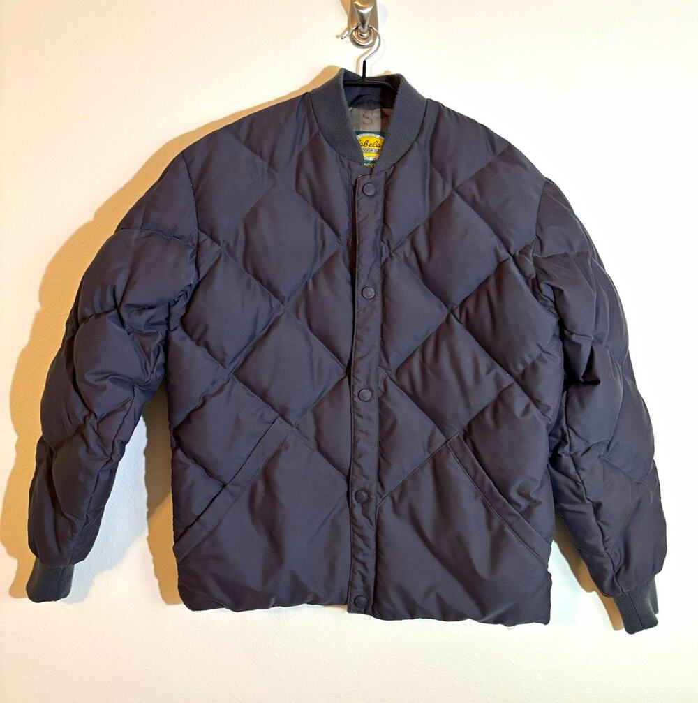 Vintage Cabela's Premier Northern Goose Down Jacket Men's M Regular Gray
